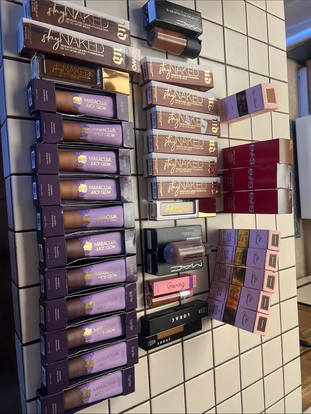 Huge Lot of 33 Makeup Darker tones, Mac, Urban decay, Too faced O/S, Lorac BNIB